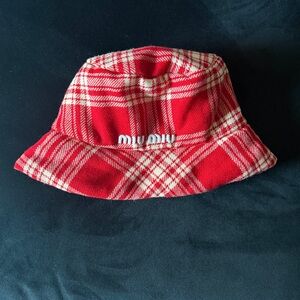 Miu Miu Wool Bucket Hat